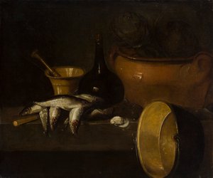 Stilleven met Vis en Artisjokken