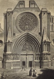 Kathedraal van Tarragona, Spanje door Spanish School