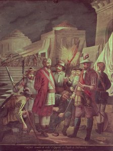 De verovering van Mexico: Hernando Cortes (1485-1547) valt 