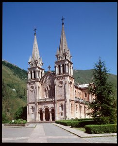 Uitzicht op de Basiliek door Spanish School