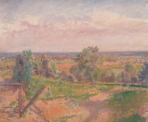 Een uitgestrekt landschap in Yorkshire