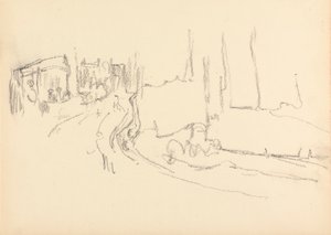 Grot van het Gouden Kalf: Interieur van een theater door Spencer Frederick Gore