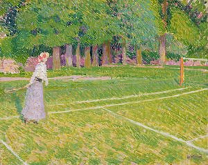 Tennis in Hertingfordbury, 1910