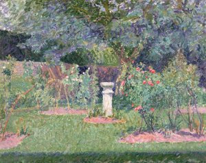 De tuin in Hertingfordbury, 1908