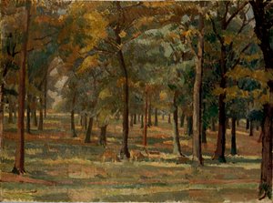 Richmond Park, 1914 door Spencer Gore