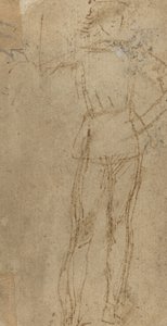Staande Jonge Man [verso] door Sperandio