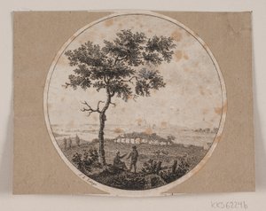 Een landschap door Søren L. Lange