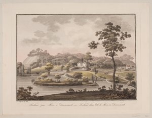 Liselund op Møn in Denemarken door Søren L. Lange