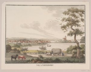 Skanderborg door Søren L. Lange