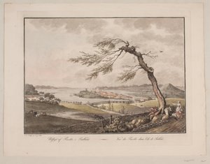 Uitzicht op Præstø in Sjælland door Søren L. Lange