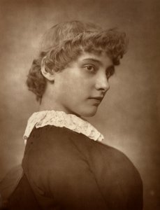 Marie Linden, actrice, 1883
