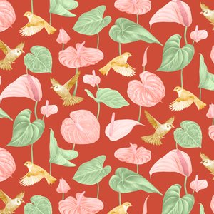 Anthurium patroon