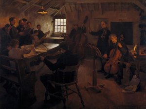 Het dorpsfilharmonisch orkest, 1888