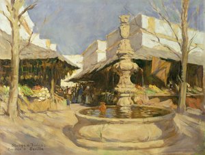 Een souvenir uit Sevilla door Stanhope Alexander Forbes