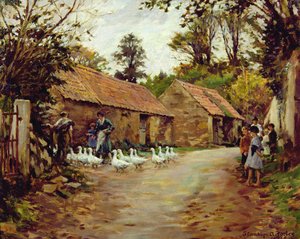 De terugkeer van de zwerver door Stanhope Alexander Forbes
