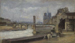 De Pont de la Tournelle, Parijs, 1862-1864