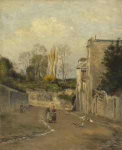 Montmartre, de rue Cortot, ca. 1872-76