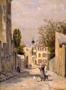 De Rue de Norvins, Montmartre