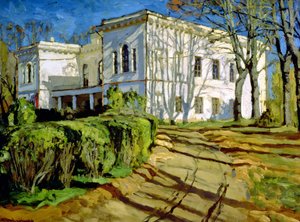 Witte Huis, 1906 door Stanislav Julianovic Zukovskij