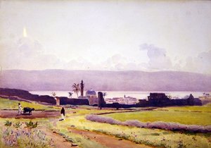 Binnen de muren van Tiberius, c.1905 door Stanley Inchbold