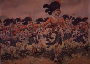 Aanval van de Black Watch, ca. 1900