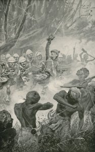 De Highland Charge bij de Slag om Amoaful door Stanley L. Wood