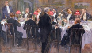 Diner in 110 Pembroke Road, Bristol door Stanley Lloyd