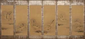 Wilde ganzen, Momoyama of Edo periode