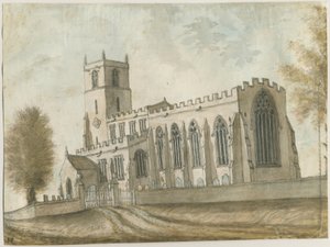 Checkley Kerk door Stebbing Shaw