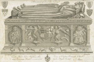 Clifton Campville Kerk - Vernon Monument door Stebbing Shaw