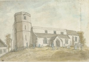 Dilhorne Kerk door Stebbing Shaw
