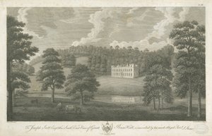 Great Barr Hall (gravure) door Stebbing Shaw