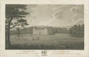 Sandwell Park - Hal: gravure, nd [1762-1798]