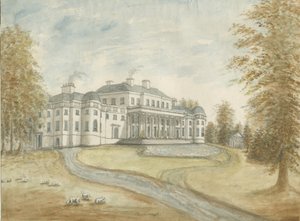 Shugborough Hall: aquarel, nd [ca. 1800]