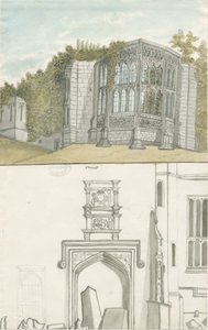 Tixall - Gotisch Raam en Heraldieke Oudheden door Stebbing Shaw
