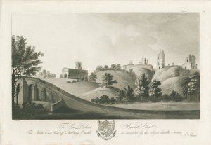 Tutbury Castle - Noordoostaanzicht