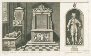 Wolverhampton - Monumenten van Kolonel John Lane en Admiraal Richard Leveson door Stebbing Shaw