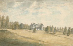 Wrottesley Hall: aquarel, nd [1762-1802]