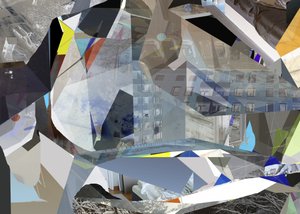 Gefragmenteerde stedelijke geometrie door Stefan Fransson