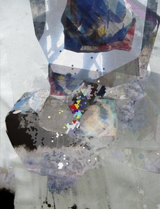 Moderne abstracte collage
