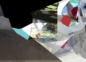 Reflecterende geometrische fragmenten