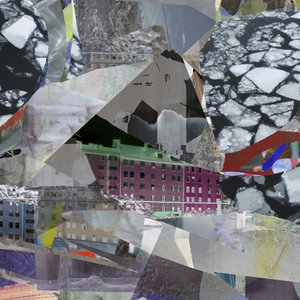 Stedelijke ijscollage