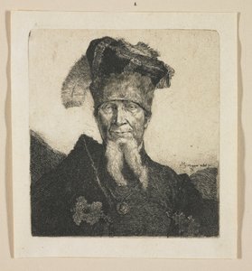 Portret van een man, zogenaamd "Mazeppa"