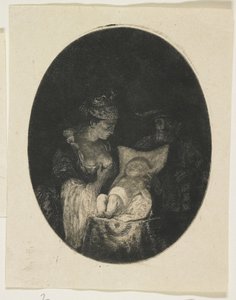 De Heilige Familie door Stefan Juliusz Norblin de la Gourdaine