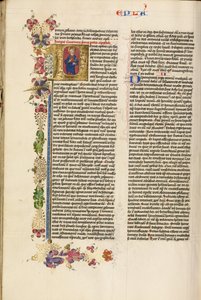 Beginletter P: Sint Pieter door Stefan Lochner
