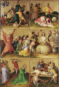 Stefan Lochner - Martelaarschap van de Apostelen - Google Art Project