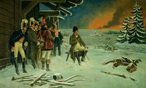 Napoleon bij Maly Yaroslavets