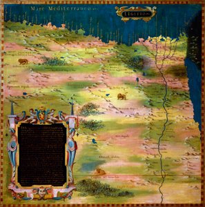 Kaart van Egypte door Stefano Buonsignori