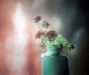 Surrealistisch bloemstilleven door Stefano Mazzolini