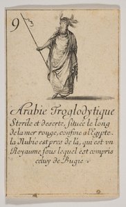 Arabie Troglodytique, 1644 door Stefano della Bella